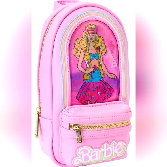 Loungefly | Bags | 2634 Loungefly Barbie Pencil Case | Poshmark display picture 2